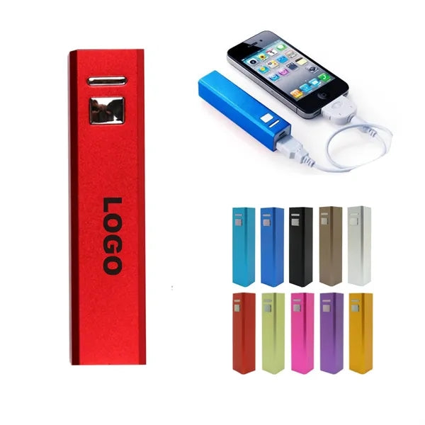 2600 mAh Vibrant Portable Power Bank