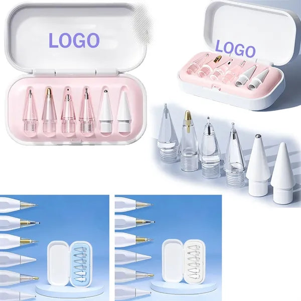 6 pcs Capacitive Pen Tip Assortment