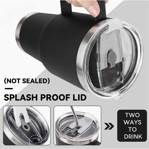 30 oz Tumbler with Handle and Lid