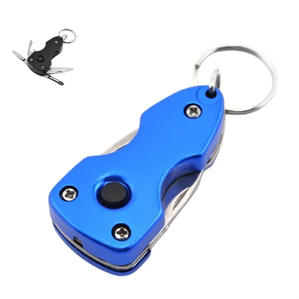 6-In-1 Folding Mini Screwdriver Tool With LED Light