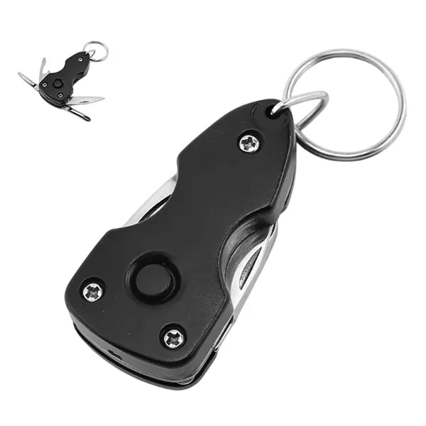 6-In-1 Folding Mini Screwdriver Tool With LED Light