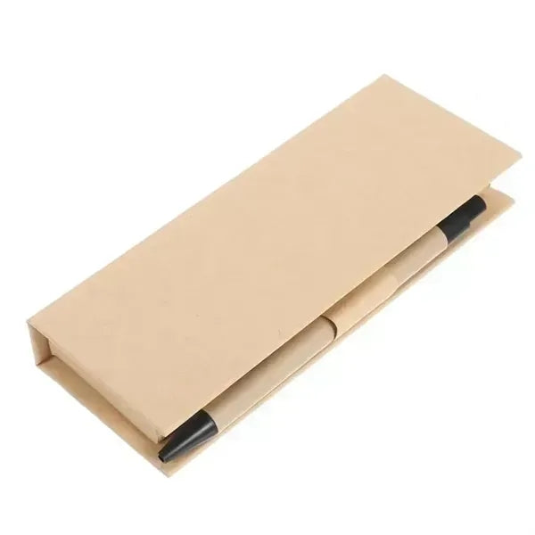 Portable Sticky Note Box With Ruler And Pen