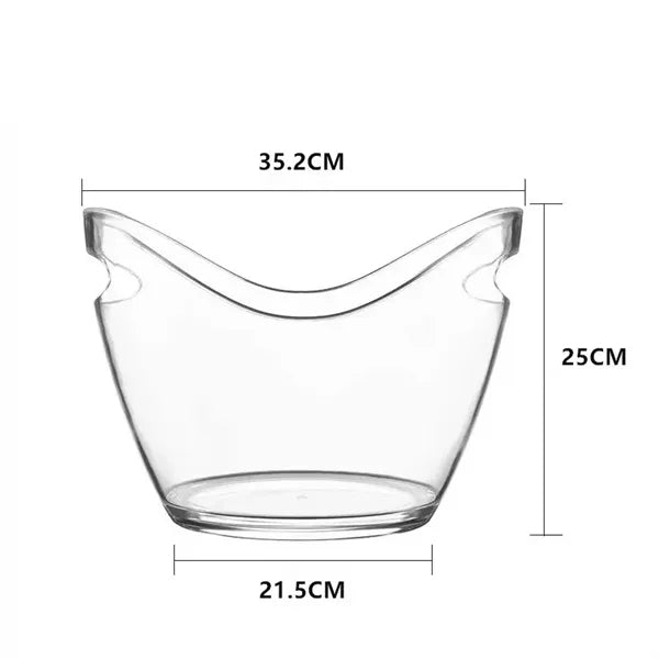 8L Plastic Ice Bucket