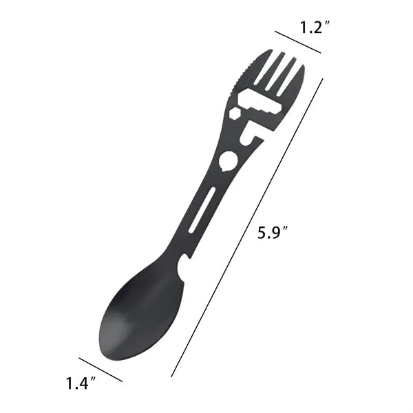 10 In 1 Multifunctional Spoon Fork Knife Bottle Can Opener