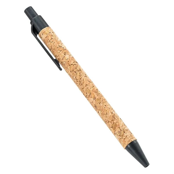 Cork Barrel Ballpoint Pen