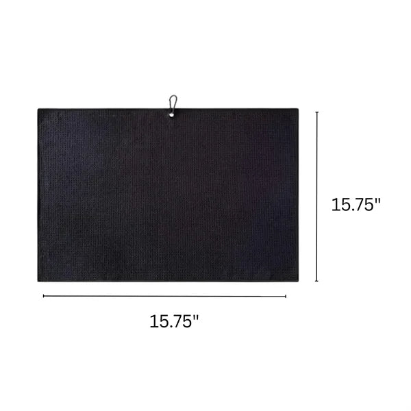 16 x 16 inch Microfiber Golf Cleaning Towel Soft Absorbent