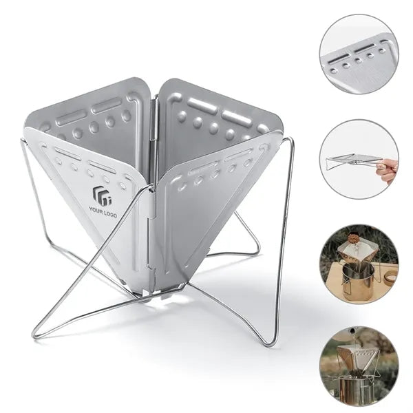 Portable Foldable Travel Camping Stainless Steel Coffee Drip