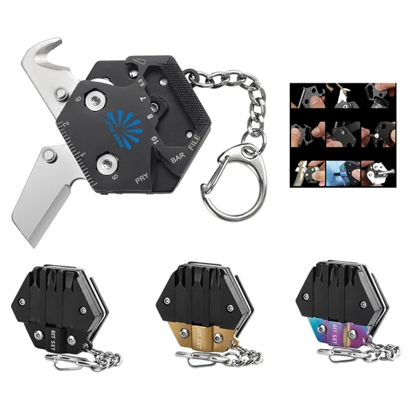 6-In-1 EDC Keychain Knife
