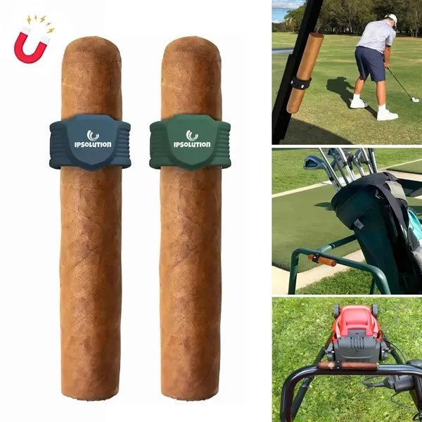 Magnetic Adjustable Golf Cart Cigar Holder