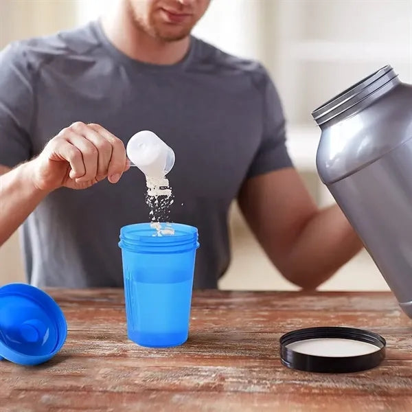 Shaker Measurement Bottle 13 Oz