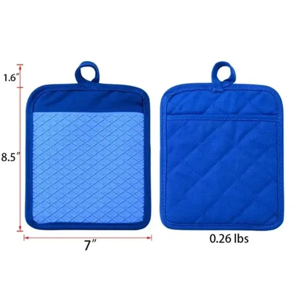 Premium Silicone & Cotton Oven Mitt