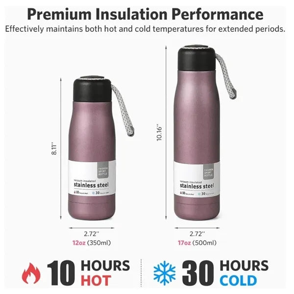 Water Bottle with Portable Lid