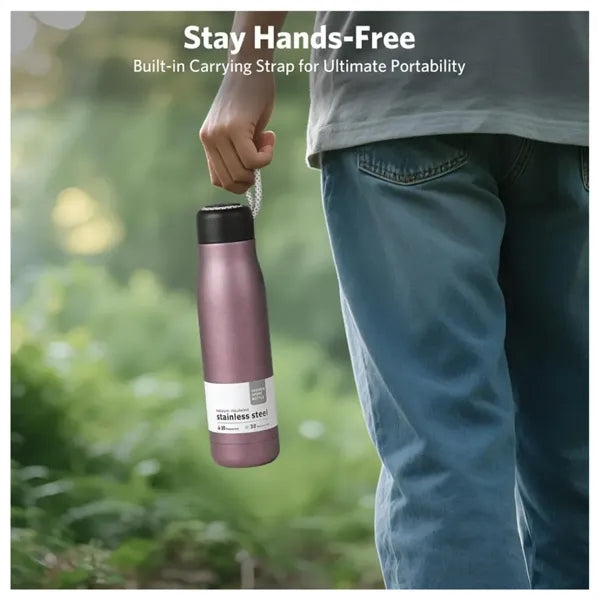 Water Bottle with Portable Lid