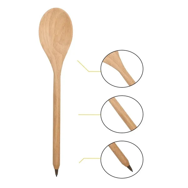 Logo Wooden Spoon Ballpoint Pen