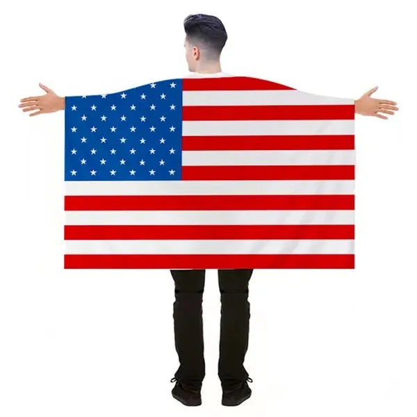 World Cup Flag Fan Cape