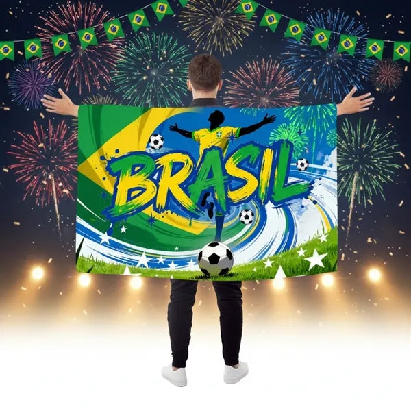 World Cup Flag Fan Cape