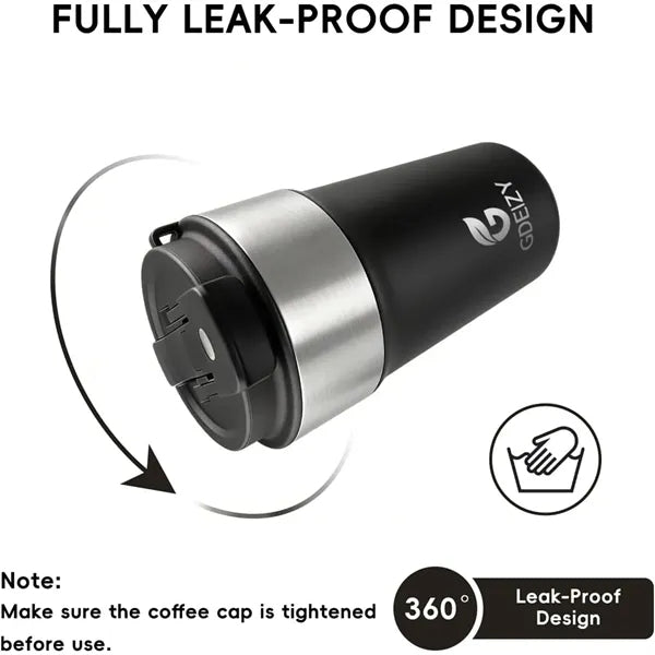 17oz Stainless Steel Insulated Travel Coffee Tumbler
