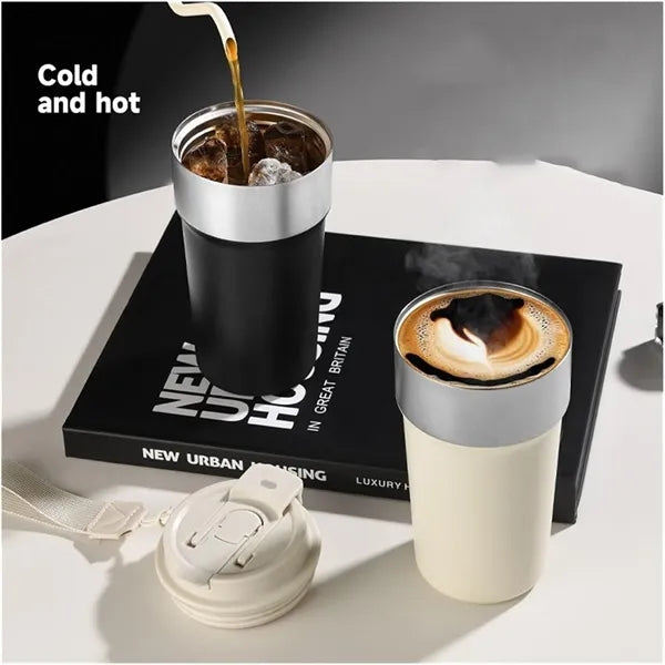 17oz Stainless Steel Insulated Travel Coffee Tumbler