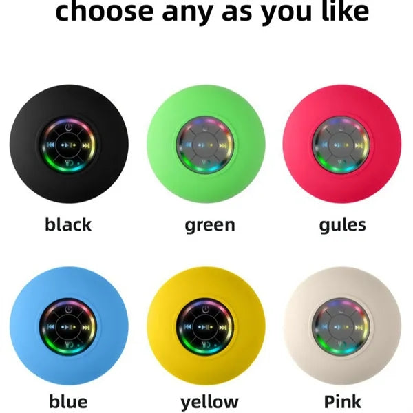 Portable Suction Cup Bluetooth Speaker