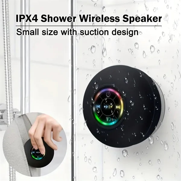 Portable Suction Cup Bluetooth Speaker