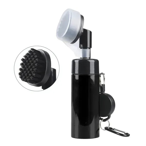 Golf Club Cleaner Brush With Spray Function And Portable Car