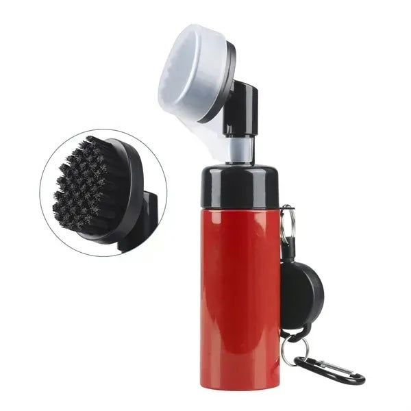 Golf Club Cleaner Brush With Spray Function And Portable Car