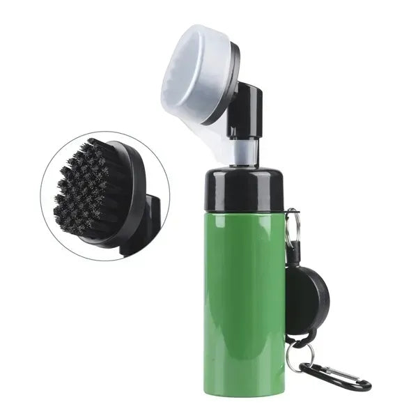 Golf Club Cleaner Brush With Spray Function And Portable Car