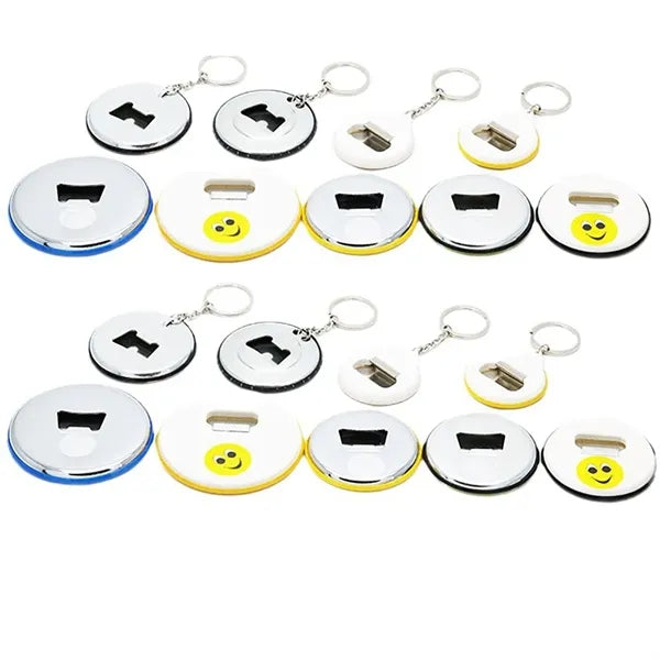 Pins Iron Button Metal Badges Opener Keychain