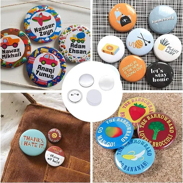 Pins Iron Button Metal Badges Opener Keychain
