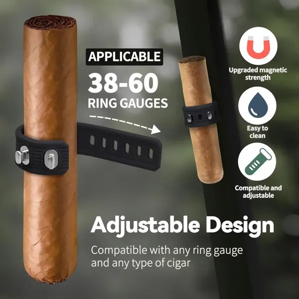Magnetic Adjustable Golf Cart Cigar Holder