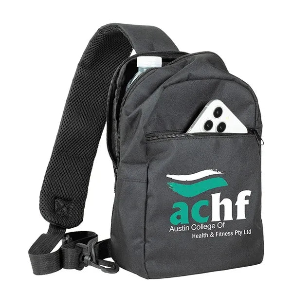 Recycled RPET Cross-Body Sling Backpack Bag
