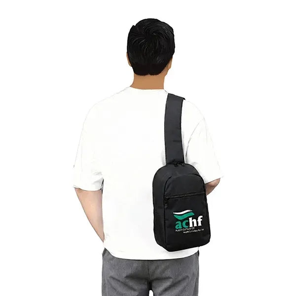 Recycled RPET Cross-Body Sling Backpack Bag