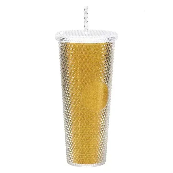 25oz Creative Cool Summer Plastic Cup with Straw