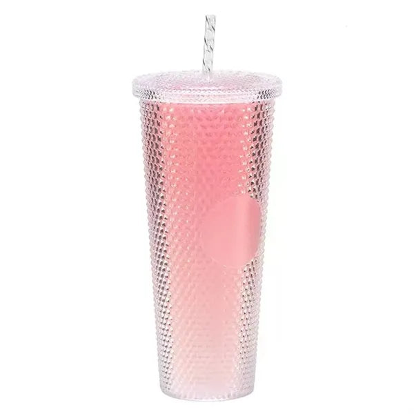 25oz Creative Cool Summer Plastic Cup with Straw