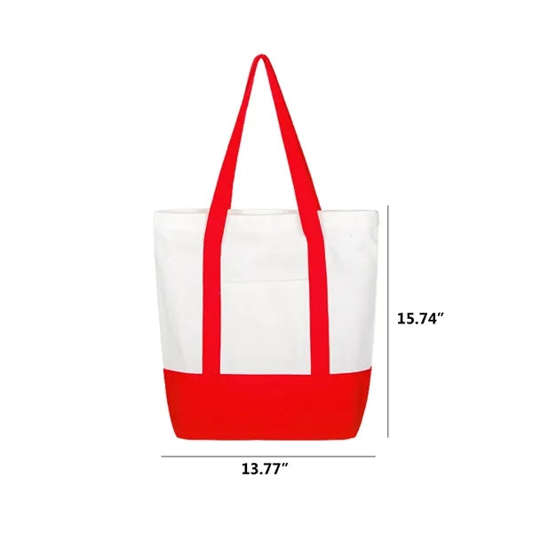 12 oz Canvas Boat Tote Bag
