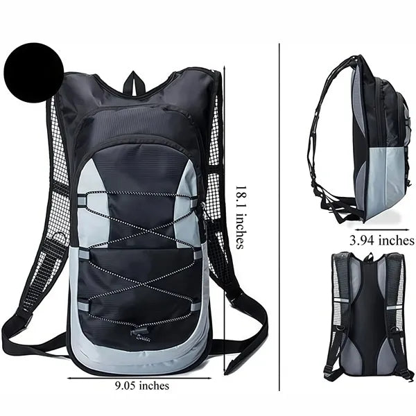 Outdoor Hydration Backpack with 2L Water Bladder