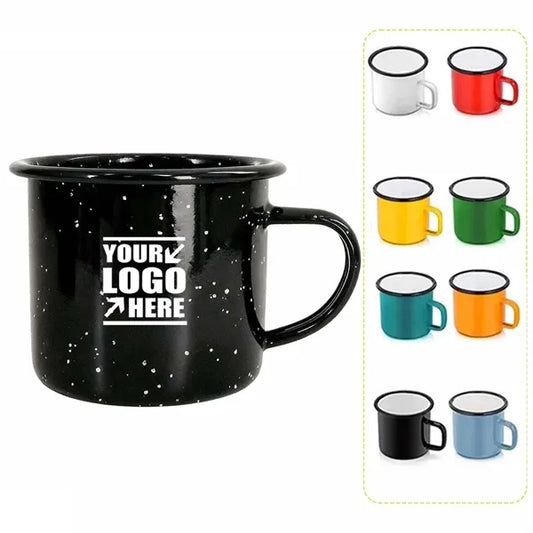 12oz Enamel Campfire Coffee Mug
