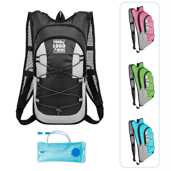 Outdoor Hydration Backpack with 2L Water Bladder