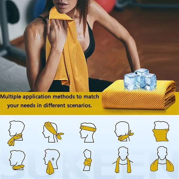 Quick Drying Microfiber Cooling Towel