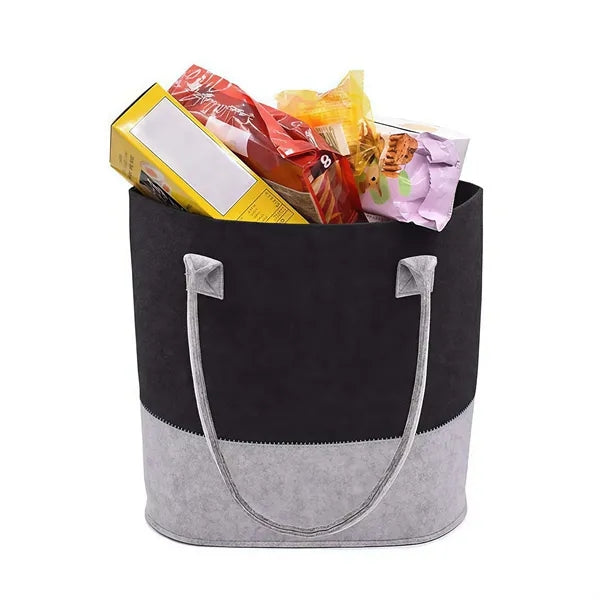 Felt Shopping Tote with Handles