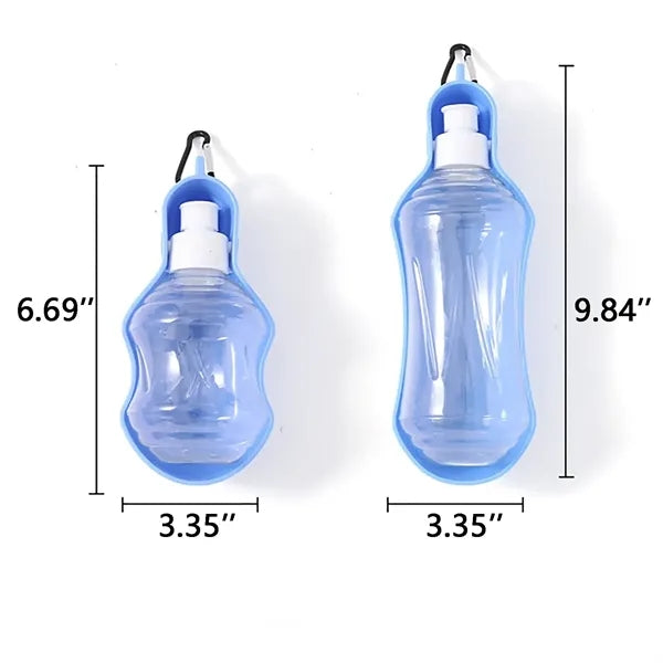 Foldable Pet Dog Drinking Bottle
