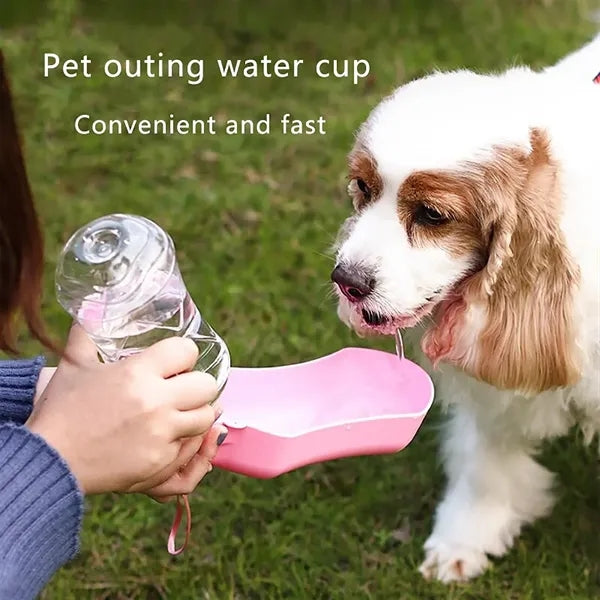 Foldable Pet Dog Drinking Bottle