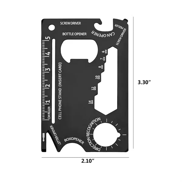 Portable 18in1 Mini e Multi-function Tool Card