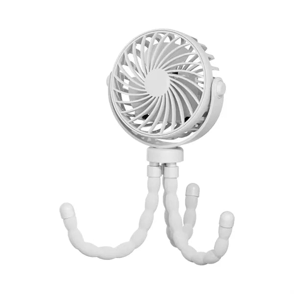 Octopus Tripod Rechargeable Oscillating Fan