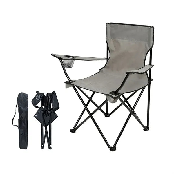 Folding Camping Chair Portable Outdoor Seat Armrest