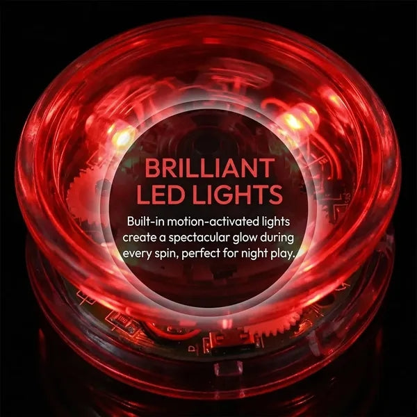 Yo-yo Ball LED Light Up Kids Beginner Toy