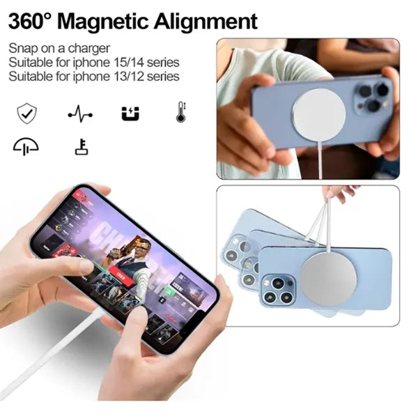15W Magnetic Wireless Charger