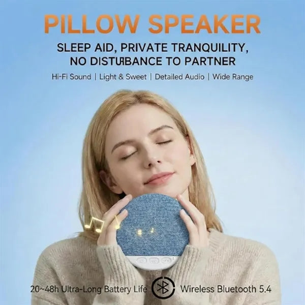 Bluetooth Pillow Speaker For Sleeping