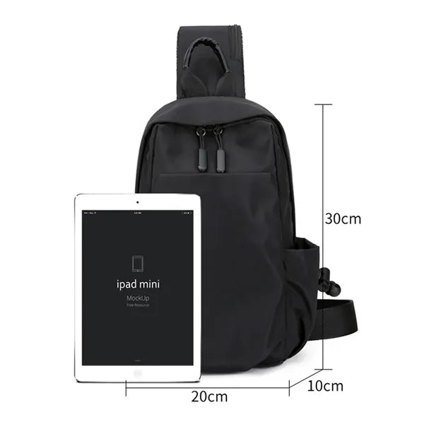 Multi-Pocket Crossbody Bag