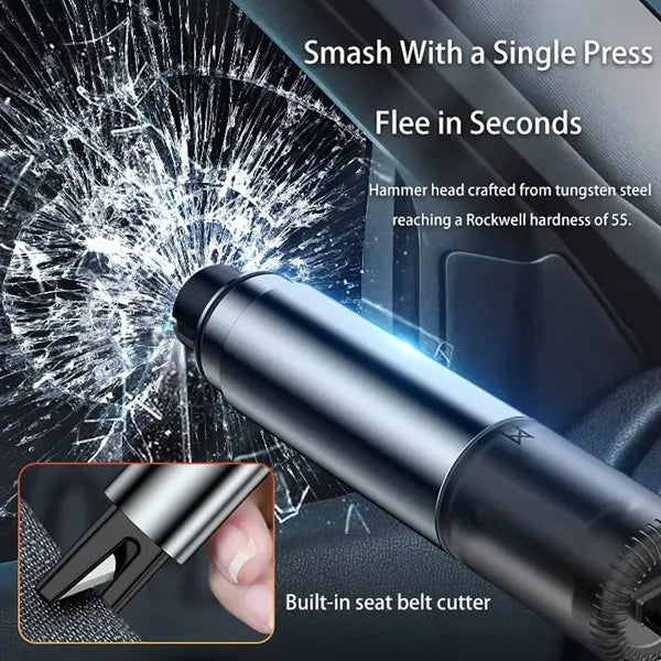 2 In 1 Carbon Steel Car Safety Hammer